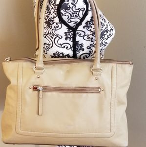 Kate Spade Tan Shoulder Satchel Purse Q064